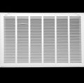 HVAC Premium 34 x 20 Duct Opening Steel Return Air Filter Grille, for 1-inch Filter, Removable Door, Flat Stamped HVAC Vent Cover Grille, Outer Dimensions 36.5 x 22.5