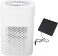 Air Purifier High Efficiency Solar Powered Car Filter Portable Cleaner for Dog House Chicken Coop 10W