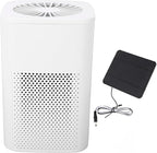 99.97% Filtration Efficiency Powerful Motor Solar Powered Portable Air Purifier for Bedroom, 880 sq ft Coverage, Solar Panel 10W, Dog House, Chicken Coop, Auto