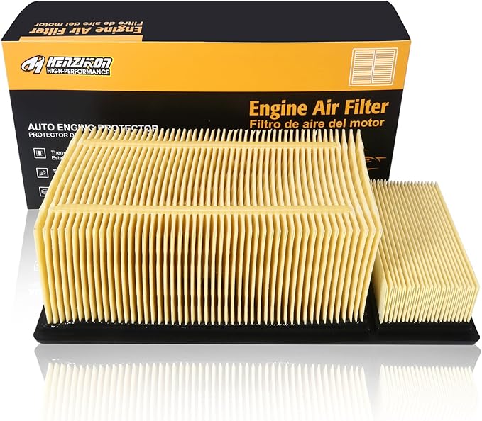 High-Capacity Engine Air Filter for 2011-2016 Ford 6.7L Diesel Models | Direct Replacement for Part #BC3Z-9601-A and FA-1902