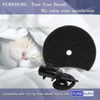 PUREBURG Flying One Replacement Filter Compatible with Flying Pig Pro Grooming Dryer Model Flying One,Pet-Hair Dryer Filter Air Clean,8-Pack