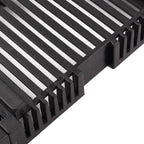 XMHF Plastic Aquarium Undergravel Filter Board Air Pump Line Hose Tube 20 Pcs Black