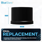 BlueStars 2260518B 2260502B Refrigerator Water Filter Cap – Compatible with Whirlpool & Kenmore Refrigerators - Replaces WP2260518B WP2260518BVP PS11739970 - PACK OF 2