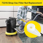 2 Pcs 73316 Shop Vac Filter Nut Replacement for Rid GID VF4000,Crafts Man Wet Dry Shop Vac Filter Attachments Replacement Parts, Replace 9-16938 83872