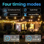 16A Outdoor Waterproof Control Pool Filters Garden Pumps - Voice Activated & Real-Time Monitoring