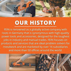 Fein Upholstery Nozzle with Brush Strips for Superior Debris Removal - Durable and Efficient Cleaning Attachment for Turbo Wet/Dry Dust Extractors - 31345075010