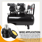 4 Pack Air Compressor Silencer, 1/2'' Air Compressor Intake Filter Silencer and 20mm Filter Noise Muffler Replacement Parts