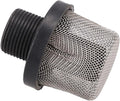 Metal Inlet Suction Strainer Mesh Filter for Sprayer Protection, Replacement Coating Debris Filter with Metal and Plastic Construction, 288716