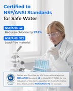 Waterdrop NSF Certified Water Filter, Replacement for All PUR®, PUR®PLUS Faucet Filtration Systems, Pur® RF-9999® Faucet Water Filter (3 Count), Model No.: WD-C08A