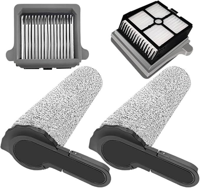 Compatible for Tineco ，Floor One S7， Steam Main Brush Hepa Filter ，Compatible for Tineco ，Floor One S7 ，Steam Wet Dry Vacuum Cleaner Floor Scrubber Parts,Vacuum Cleaner Accessories(E Set)