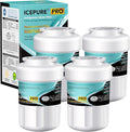 ICEPURE PRO RWF0600AH NSF/ANSI 401 NSF/ANSI 53 Certified Replacement For GE MWF Refrigerator Water Filter, MWFINT, MWFA, HDX FMG-1, GSE25GSHECSS, 46-9991, GSH25JSDDSS, GSHS6LGBBHSS, PC75009, 4PACK