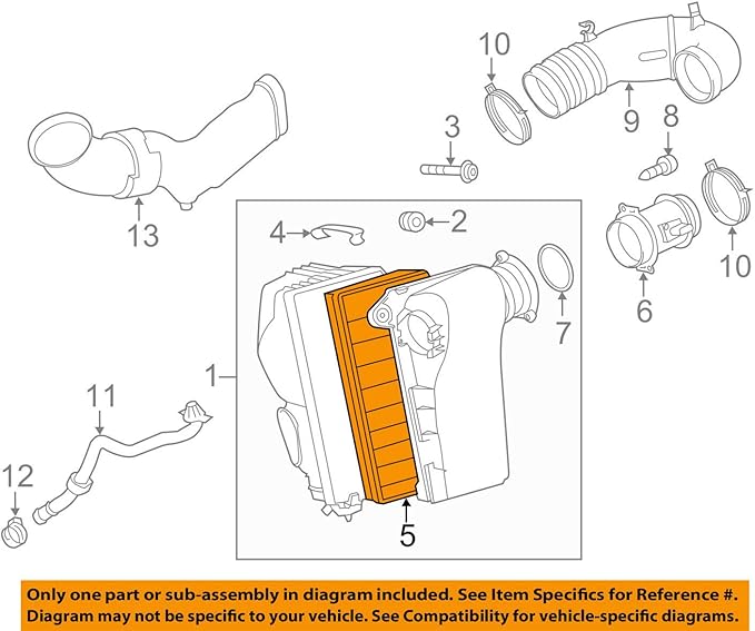 Volkswagen 7P0 129 620 A, Air Filter