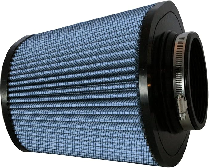 aFe POWER Magnum FORCE Intake Replacement Air Filter w/Pro 5R Oiled Media - 4" Inlet, 7.50" Tall - #24-91065