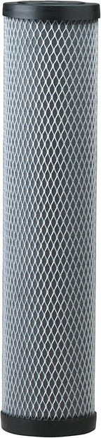 Pentair Pentek C1-20BB Big Blue Carbon Water Filter, 20-Inch, Whole House Heavy Duty Dual Purpose Powdered Activated Carbon-Impregnated Cellulose Replacement Cartridge, 20" x 4.5", 5 Micron , Black