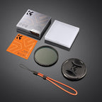 K&F CONCEPT 62mm MC UV Lens Protection Filter with Lens Cap Cleaning Cloth Optical Glass Ultra Slim 18 Multi-Layer Coatings Camera Lens UV Filter (K-Series)