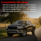 Filter Element Compatible with Dodge Ram 2500/3500/4500/5500 2019-2024 6.7L. Replace 68436631AA, 68157291AA, 53034051AB, 05083285AA, 68406048AA, Fuel Filter, Air/Oil Filter, Fuel Water Separator