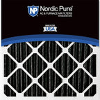 Nordic Pure 20x20x5 (Actual Size: 19 5/8 x 19 7/8 x 4 3/8) Honeywell/Lennox Replacement Odor Reduction Merv 8 Filter 4 PK
