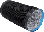 Dioche 7 Inch Conditioner 7in Dryer Vent Exhaust Duct Hose - Flexible Insulated Air Ducting, 6.56ft for HVAC Systems, Kitchens & Greenhouses - Durable PVC Aluminum Foil Design
