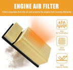 High-Capacity Engine Air Filter for 2011-2016 Ford 6.7L Diesel Models | Direct Replacement for Part #BC3Z-9601-A and FA-1902