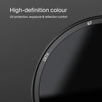 Urth 62mm 4-in-1 Magnetic Lens Filter Kit (Plus+) -UV, CPL, Neutral Density ND8, ND1000, Multi-Coated Optical Glass, Ultra-Slim Camera Lens Filters