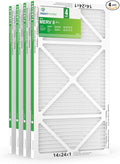 14x24x1 Air Filter 4 Pack, MERV 8 Pleated Dust Defense Air Filters Replacement Air Conditioner HVAC AC Furnace Filter, Durable and Lightweight