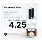 NSF Certified Carbon Replacement Filter Elements (PF-4) - Pack of 2 Filters for Phoenix Gravity Water Filters, Replacement for Berkey® BB9-2, Waterdrop, Purewell & Other Countertop Water Filters
