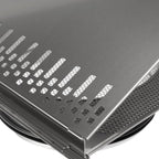 Vent Systems 8" Inch Air Supply Vent Cover with Rubber Gasket - Stainless Steel - Robust Weatherproof Outdoor Air Intake Box - Duct or Surface Mounting - Rain and Snow Protection