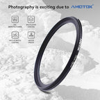 77mm Lens to 72mm Camera Lens Adapter,77mm to 72mm Filter Step-Down Ring Adapter Ring,Compatible All 72mm Filter Accessory
