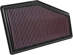K&N High-Flow Original Lifetime Engine Air Filter: Increase Power: Premium, Washable: Compatible with 2016-2025 Buick/Chervolet/Cadillac: LaCrosse, Regal, XT4, Malibu, 33-5049