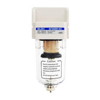 BLCH 1/4" NPT Air Line Dryer - Air Dryer for Compressor,Compressed Air Dryer Air Drying System AF2000-02Z Manual Drain Poly Bowl 0-160 PSI 5μm