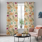 2 Panel Kitchen Cafe Curtains, Desert Camels Sunlight Filtering Nature Air Through, Home Decor Window Covering Tier Curtains for Living Room 80W x 84L inch Vintage Sand Animals Aloe Vera Leaves Beige