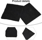 Activated Carbon for Compost Bins – Natural For Control for Indoor Use, 8x8 cm Square Air Purifying Insert, Long Lasting Replaceable Filter for Home Garden Composting Accessories
