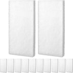 12 Pack Filter Pads for Aquarium Fish Tanks, Aquarium Polyethylene Media Pads