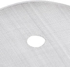 Press Filter Screen, 5Pcs 304 Stainless Steel Coffee Filter Universal French Portable Detachable Coffee Pot Mesh Filter Accessory for Coffee Makers Tea Particles (Medium-800ml)