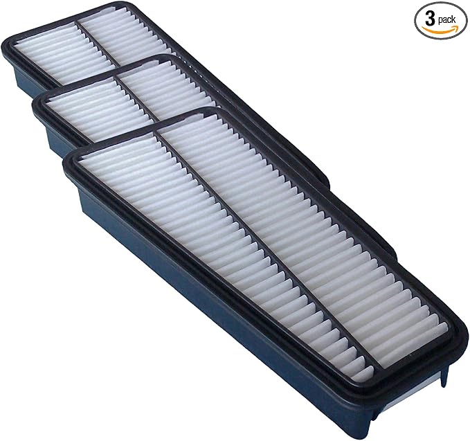 BOSCH 5354WS Workshop Engine Air Filter - Compatible with Select Toyota 4Runner, FJ Cruiser, Tacoma, Tundra (Pack of 3)