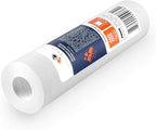 Aquaboon 10” x 2.5” Whole House and Reverse Osmosis Sediment 1 Micron Water Filter Cartridge | COMPATIBLE WITH: Culligan P1, Pentek P1, PD-1-934, P5, AP110, WFPFC5002, CFS110, RS14, WHKF-GD05 (4-PACK)