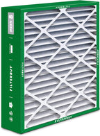 Filterbuy 20x25.25x3.5 Air Filter MERV 8 Essential Dust & Allergy Defense (4-Pack), Pleated HVAC AC Furnace Filters for AprilAire Space-Gard 102 & 2120 (Actual Size: 19.94 x 25.38 x 3.75)