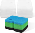 AQUANEAT Replacement Canister Filter Pads Compatible with Cascade 1200/1500 CCF4UL/CCF5UL Generic Floss Aquarium Sponge Media
