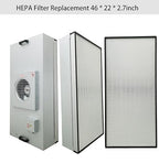 HEPA Filter Replacement 46 * 22 * 2.7inch for FFU Vertical Laminar Flow Hood Clean Bench Clean Room