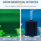 Pawfly Large Aquarium Bio Sponge Filter Quiet Betta Fry Shrimp and Small Fish Foam Filter for Fish Tank up to 50 Gallon, 3 Pack