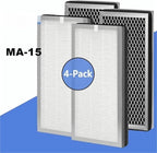 Air Purifier Replacement Filter, Compatible For Medify, MA15 Air Purifier Parts(4pcs)