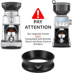 Magnetic 54mm Dosing Funnel & Espresso Puck Screen For Breville Espresso Machine Portafilter
