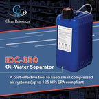 IDC-350 Oil-Water Separator for Compressed Air Systems 15 – 125 HP.