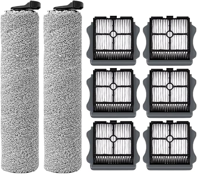 Compatible for TINECO IFloor 3 S3 ，Cordless Wet Dry Floor Washer Handheld Vacuum Roller Brush Filter Spare Parts(C)