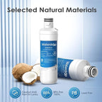 Waterdrop ADQ747935 LT1000PC Replacement for LG® LT1000P®/PC/PCS ThinQ® Refrigerator Water Filter, LFXS26973S, LMXS28626S, LMWS27626S, LFXS28596S, ADQ74793501 and LT120F®, 3 Combo