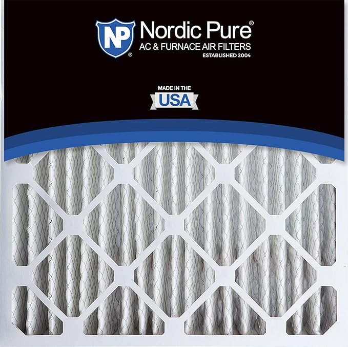 Nordic Pure 20x20x5 (Actual Size: 19 5/8 x 19 7/8 x 4 3/8) Honeywell/Lennox Replacement MERV 13 Air Filters 4 Pack