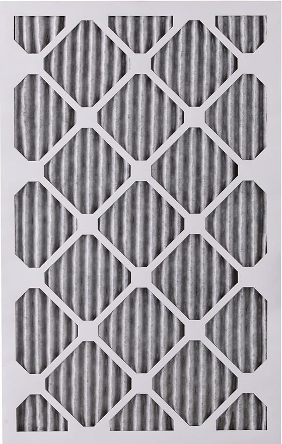 Nordic Pure 18x25x1 (Actual Size: 17 1/2 x 24 1/2 x 3/4) Furnace Air Filters MERV 8 Pleated Plus Carbon 2 Pack