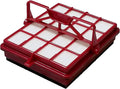 Style P HEPA & Carbon Pre-Filter. Compatible with Aerus Lux Guardian Platinum Canister Vacuum Cleaner, S115 Red.