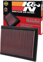 K&N Engine Air Filter: Increase Power & Acceleration, Washable, Premium, Replacement Car Air Filter: Compatible 1990-2006 BMW (X3, Z4, 520i, 525i, 530i, Z3, 728i, 728iL, 323Ti, 523i, 528i, M3),33-2070