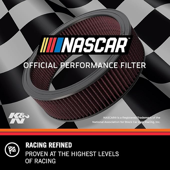 K&N High-Flow Original Lifetime Engine Air Filter: High Performance, Premium, Washable, Industrial Replacement Filter, Heavy Duty: E-3200